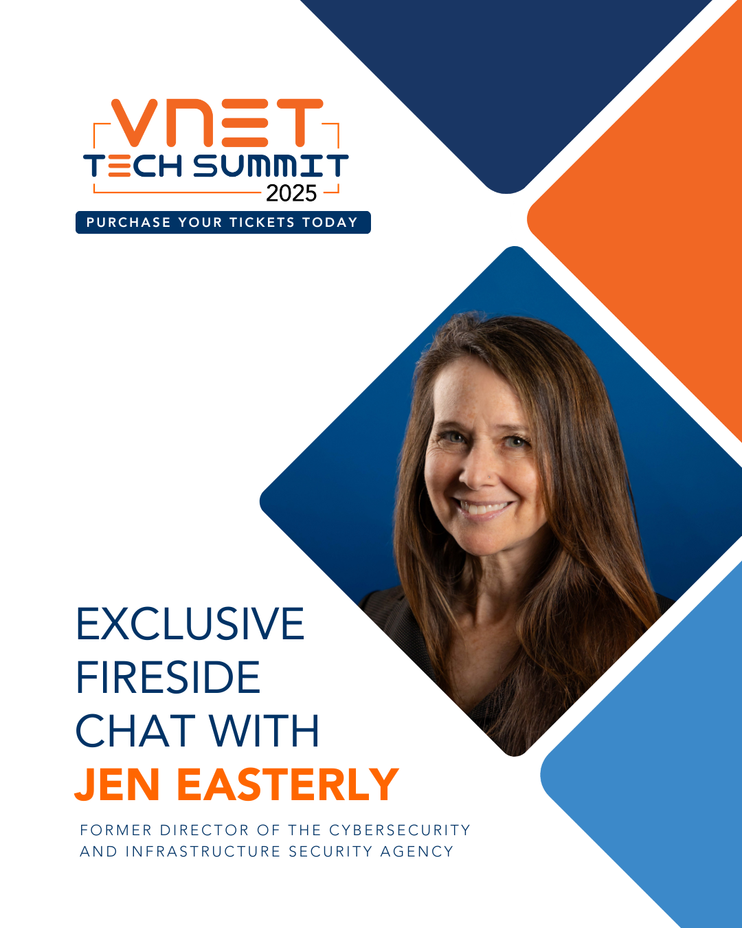 VNET Tech Summit - July 10 - Featuring Jen Easterly